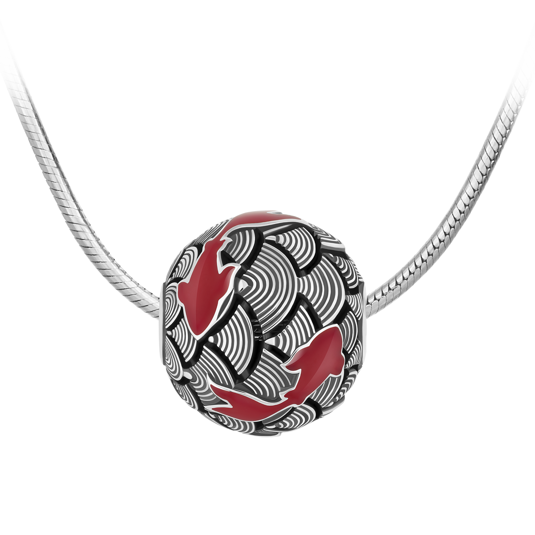 Подвес, белое золото, н.керамика