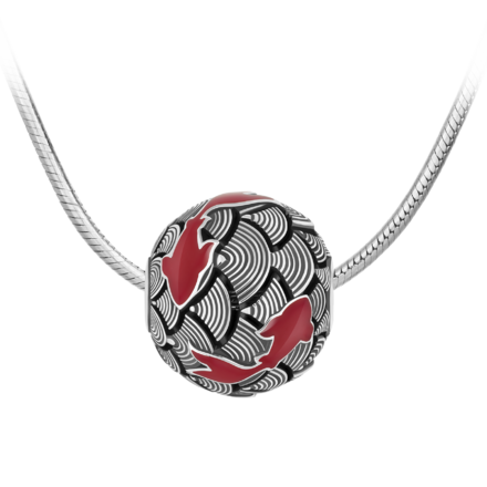 Подвес, белое золото, н.керамика