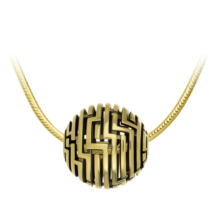 Подвес, жёлтое золото