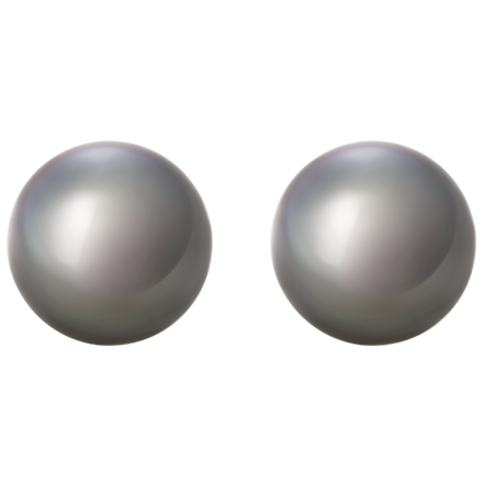 Сет из двух жемчужин Южных морей, d.12,6-12,7мм 1