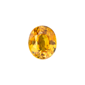 Оранжевый сапфир, Овал, 3,99ct