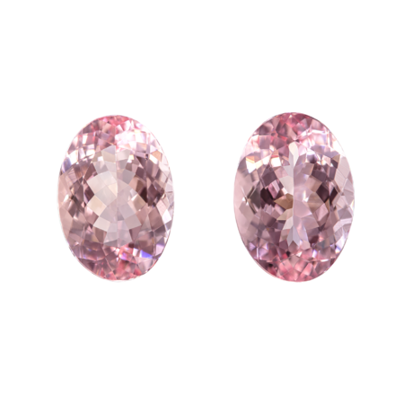 Сет из двух морганитов, Овал, 5,98ct и 5,92ct 1