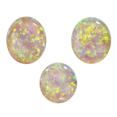 Сет из трёх опалов, AUSTRALIA, Овал, 2-10,98/ 1-3,73ct