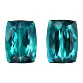 Сет из двух Турмалинов Индиголитов, 13,34ct/ 14,79ct