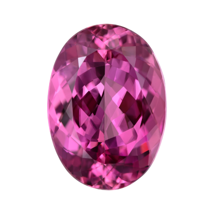 Турмалин Рубеллит, Овал, 12,59ct 1