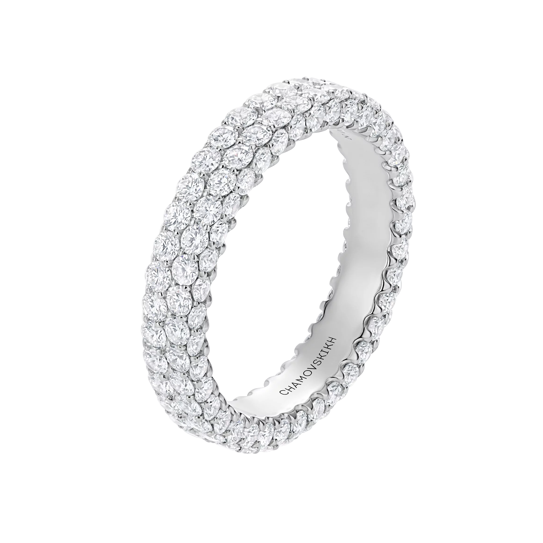 Кольцо с бриллиантами, платина