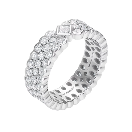 Кольцо с бриллиантами, платина