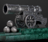 Настольная скульптура «Царь - пушка»