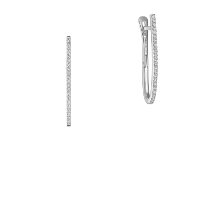 Серьги с рубеллитами, бриллиантами, сапфирами и рубинами, белое золото 3