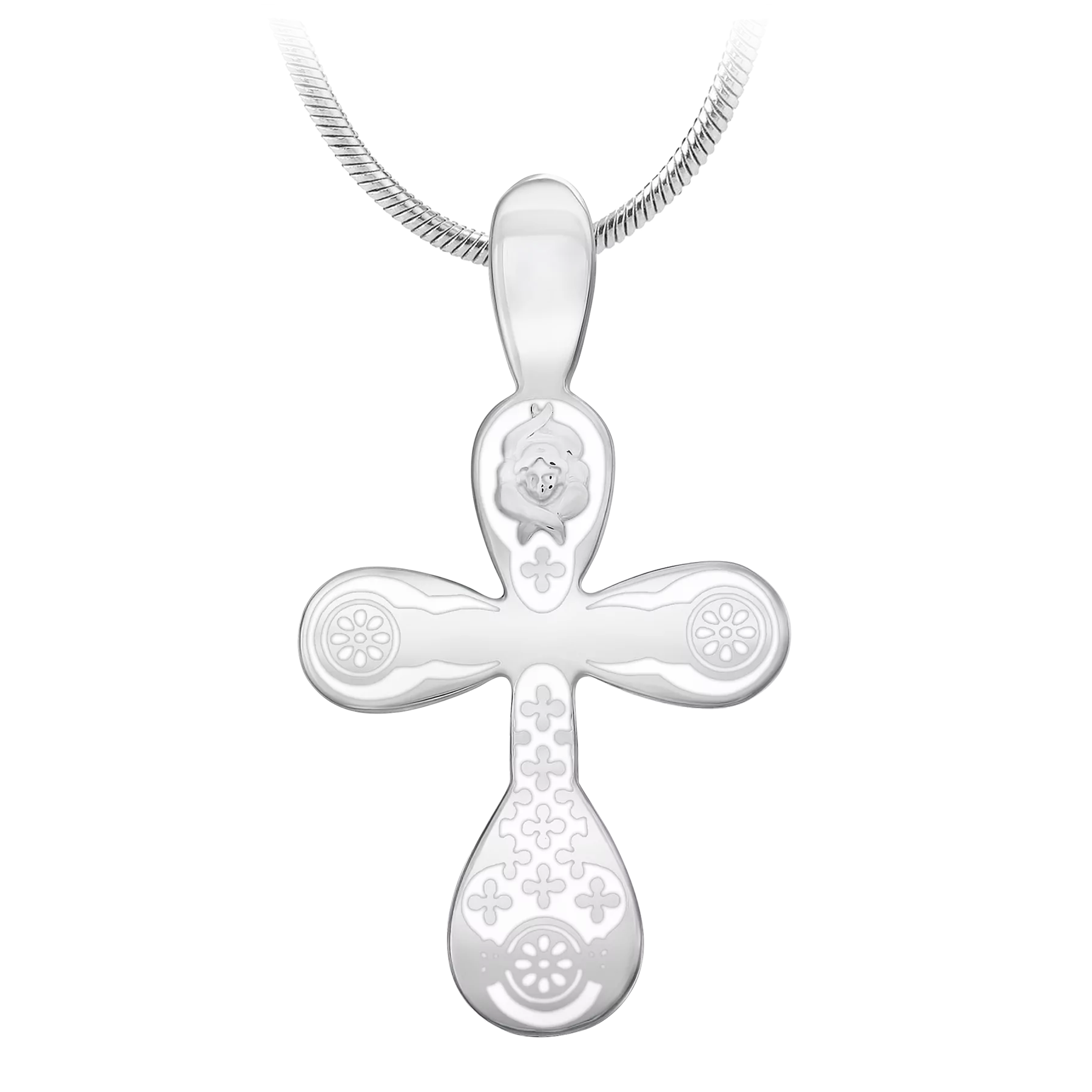 Подвес с бриллиантом, белое и желтое золото, н.керамика