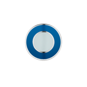 Нагрудный знак, белое золото, нанокерамика