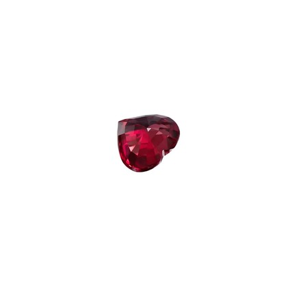 Рубин, MOZAMBIQUE, сердце, цвет голубиная кровь, 1.23ct 2