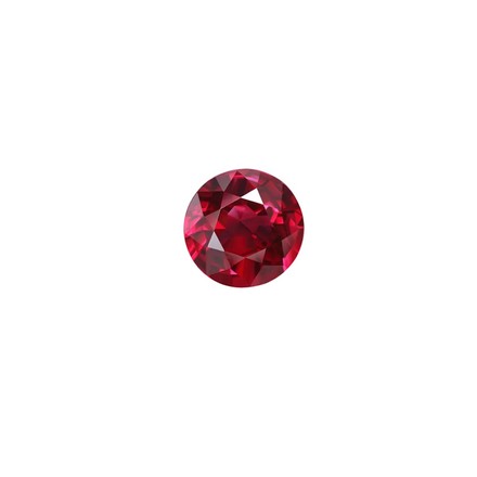 Рубин, MOZAMBIQUE, UNHEATED, круг, цвет Pigeon’s Blood, 1.22ct 1