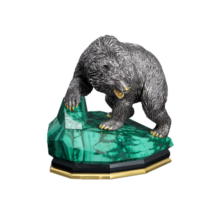 Настольная скульптура «Медведь» 2