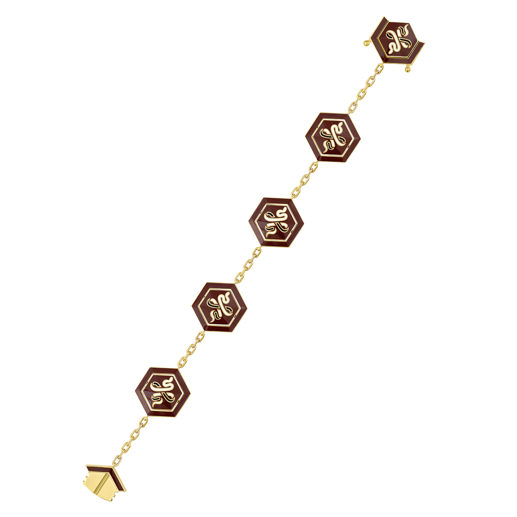 Браслет с бриллиантами, желтое золото, н.керамика