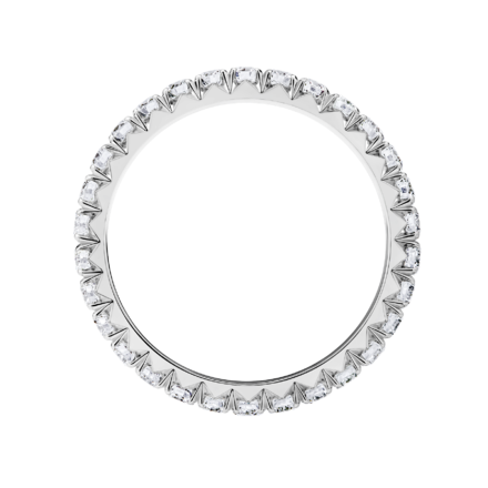 Кольцо с бриллиантами, белое золото 3