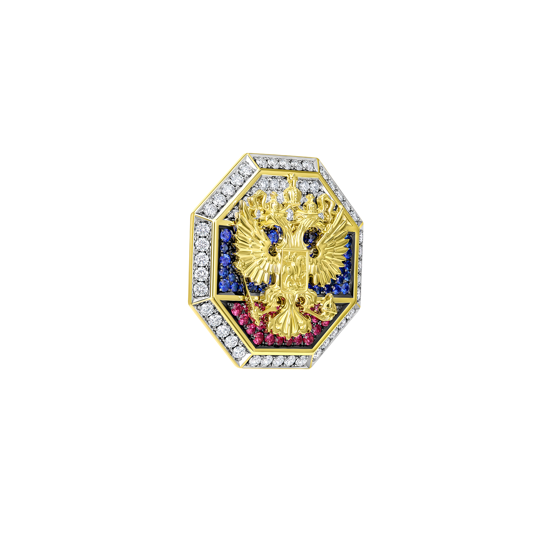 Нагрудный знак Герб России