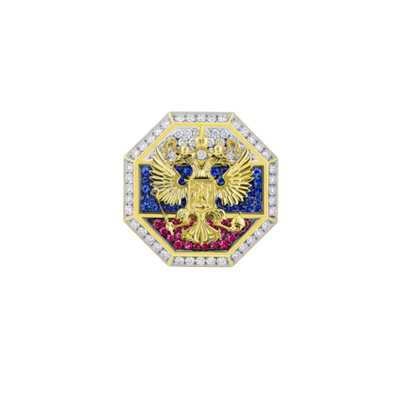 Нагрудный знак Герб России