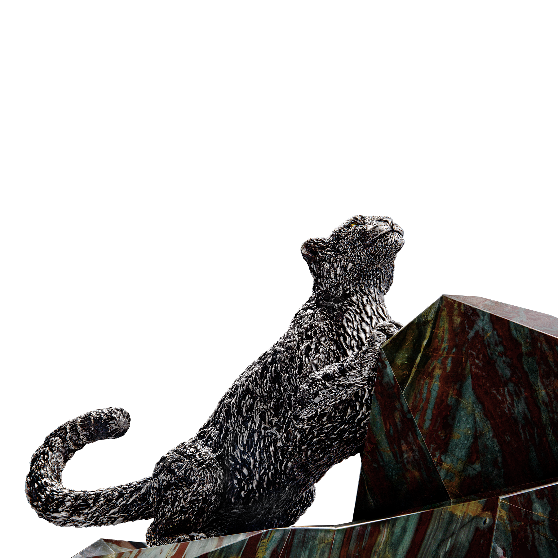 Настольная скульптура «Ирбис»