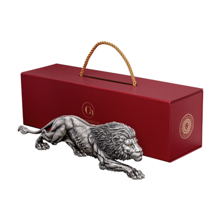 Настольная скульптура «Лев малый» 3