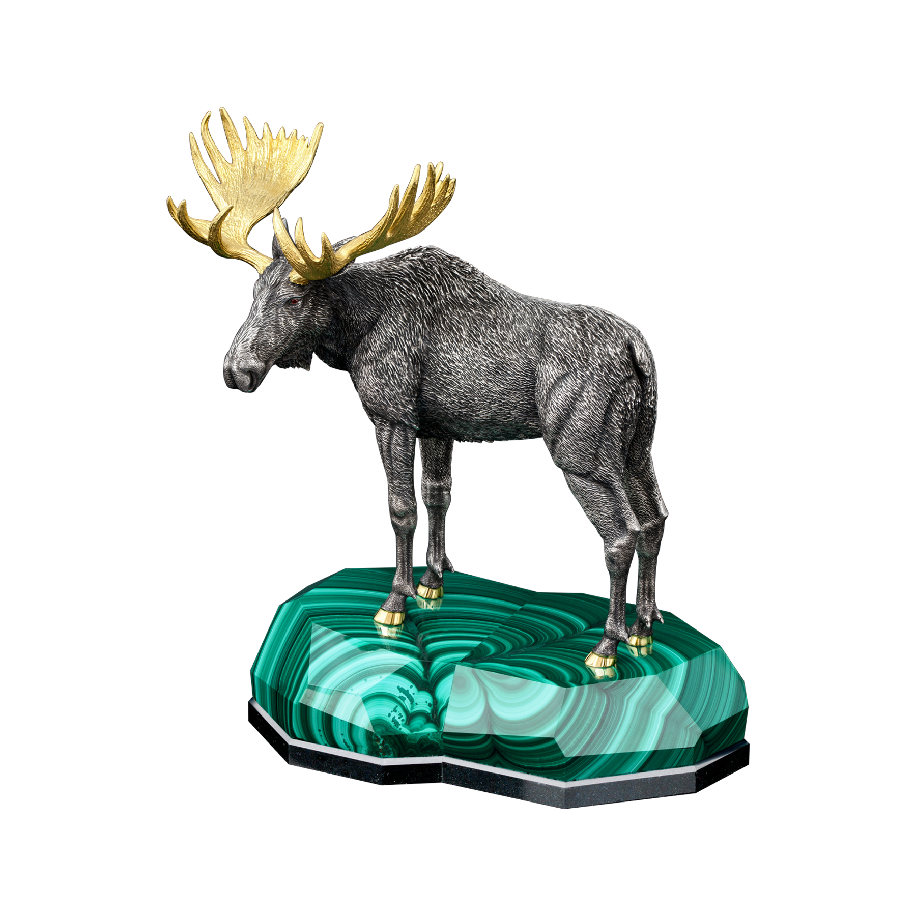 Настольная скульптура «Лось»