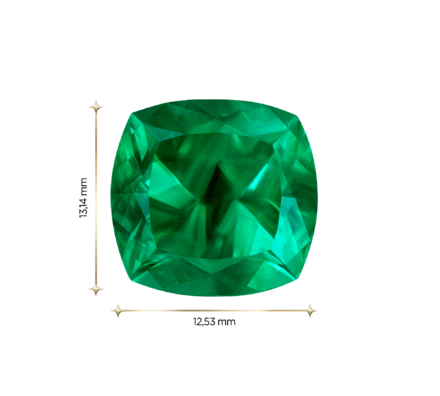 Изумруд, Russia, Кушон, 9,46ct 3